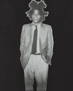 WACKO MARIA T-Shirts^Jean-Michel Basquiat T-Shirt (Type-2) Black