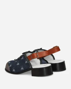 Simona Vanth Sandals And Slides^Jessie Teddy Denim Sandals Blue