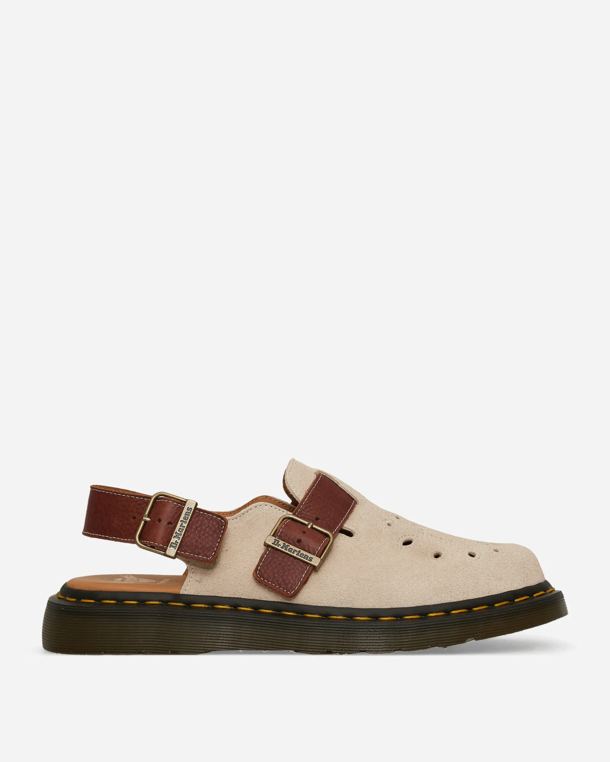 Dr. Martens Sandals And Slides^Jorge Buckle Mules Natural