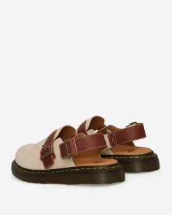 Dr. Martens Sandals And Slides^Jorge Buckle Mules Natural