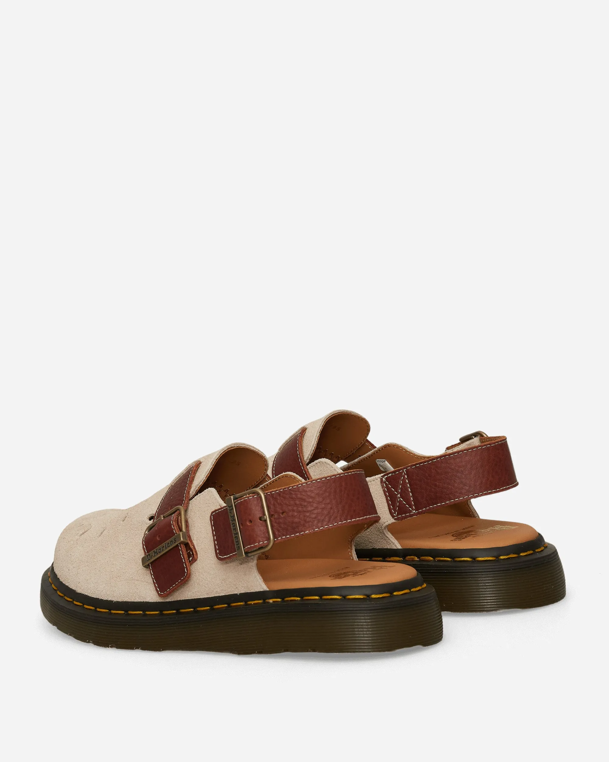 Dr. Martens Sandals And Slides^Jorge Buckle Mules Natural