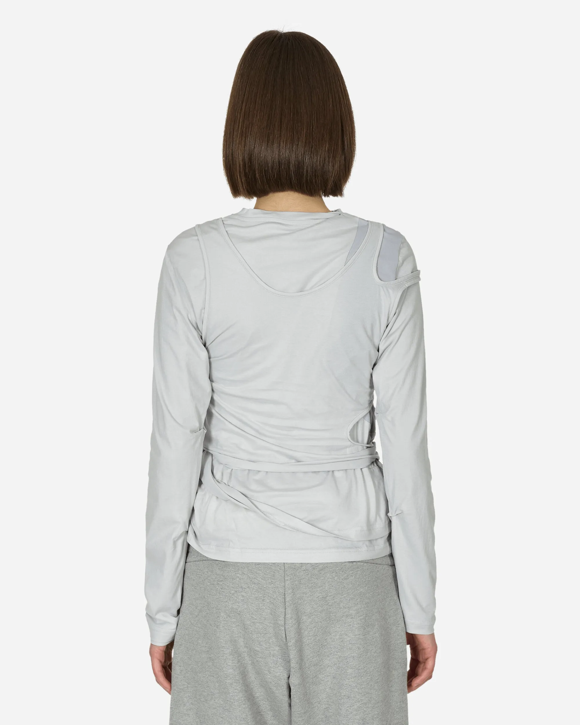 Mainline:RUS/Fr.CA/DE T-Shirts^Julien Longsleeve Top Light Grey
