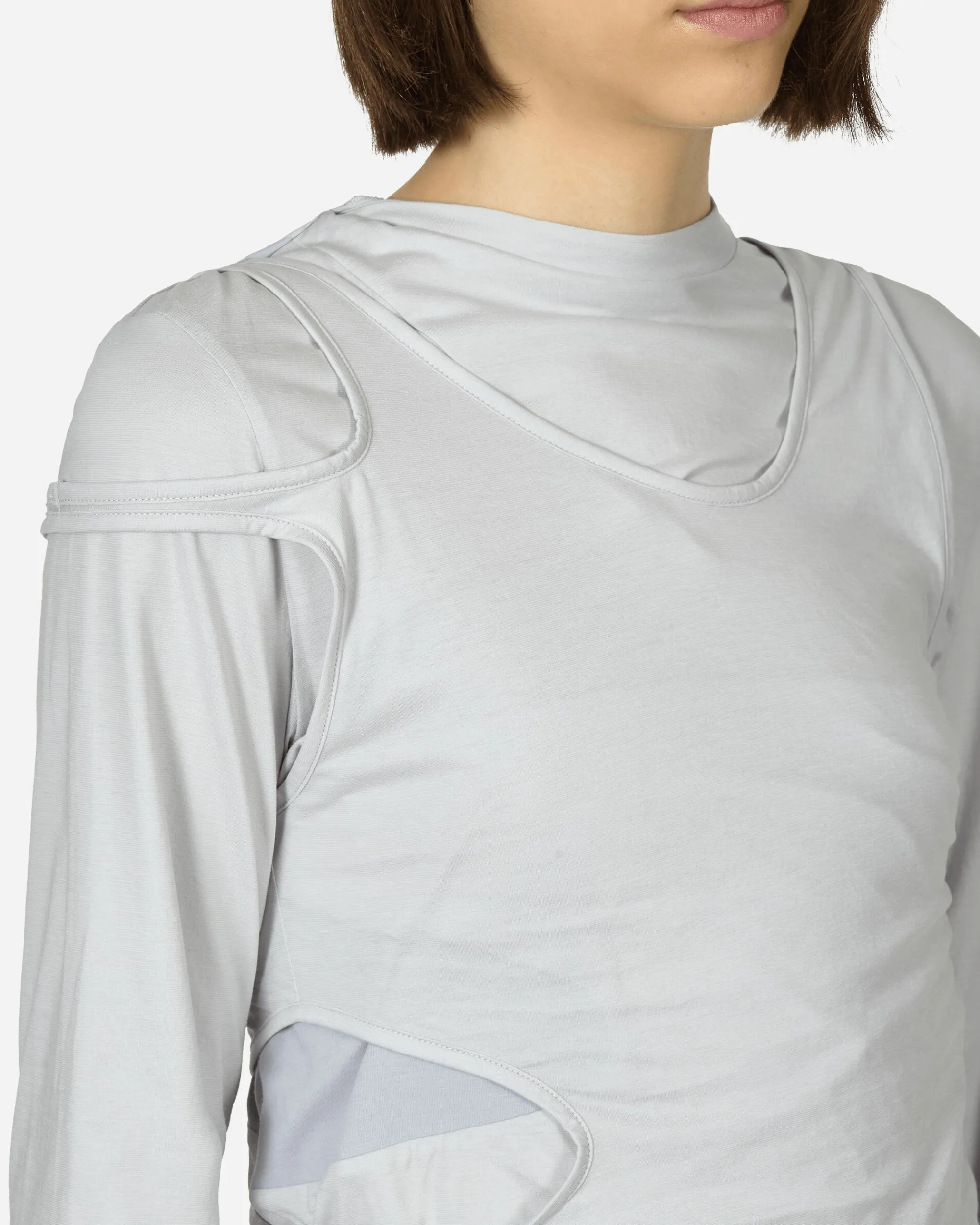Mainline:RUS/Fr.CA/DE T-Shirts^Julien Longsleeve Top Light Grey