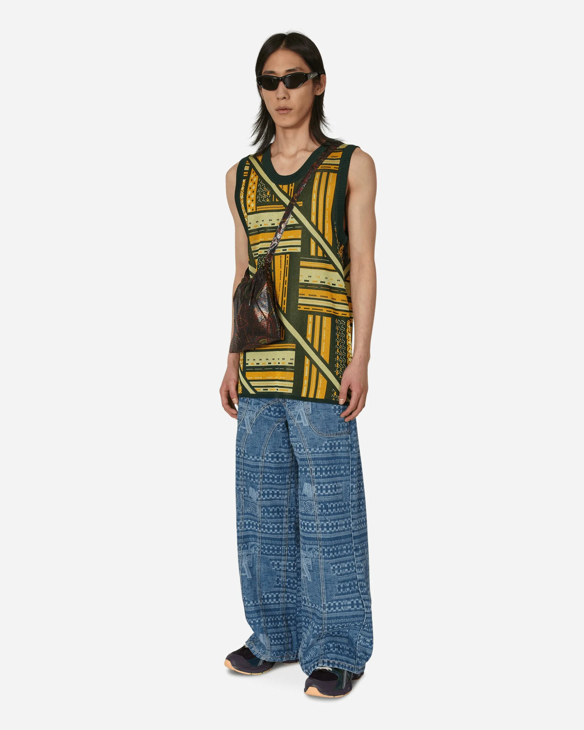Ahluwalia Knitwear^Kalonji Knit Vest Multicolor