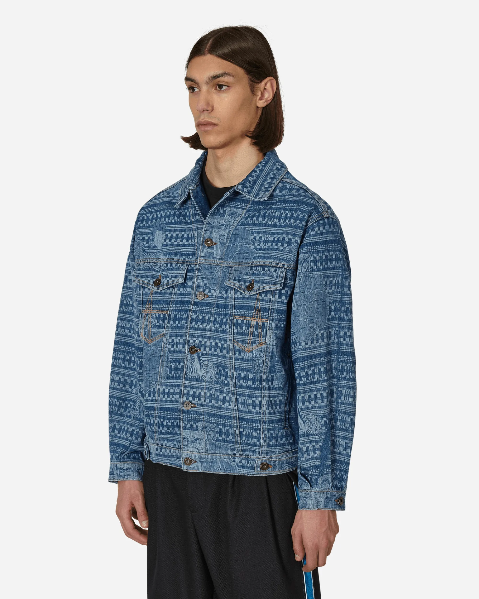 Ahluwalia Coats And Jackets^Kampala Denim Jacket Blue