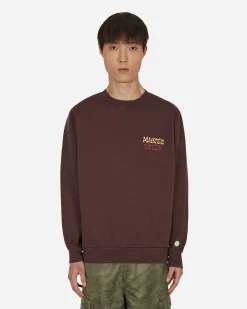 Mister Green Sweatshirts^Karma Logo Crewneck Sweatshirt Brown