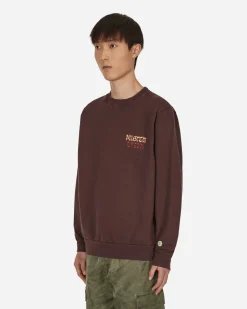 Mister Green Sweatshirts^Karma Logo Crewneck Sweatshirt Brown