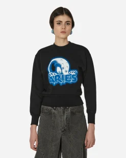 Aries Sweatshirts^Kasper Baby Crewneck Sweatshirt Black