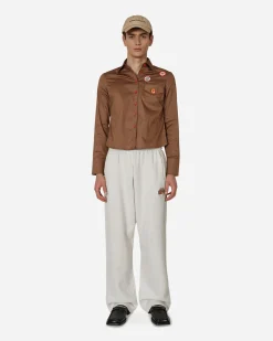 Cormio Shirts^Katy Longsleeve Shirt Brown