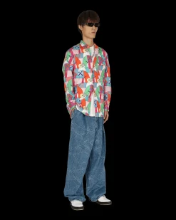 Comme Des Garçons Shirt Shirts^KAWS Classic Shirt Multicolor