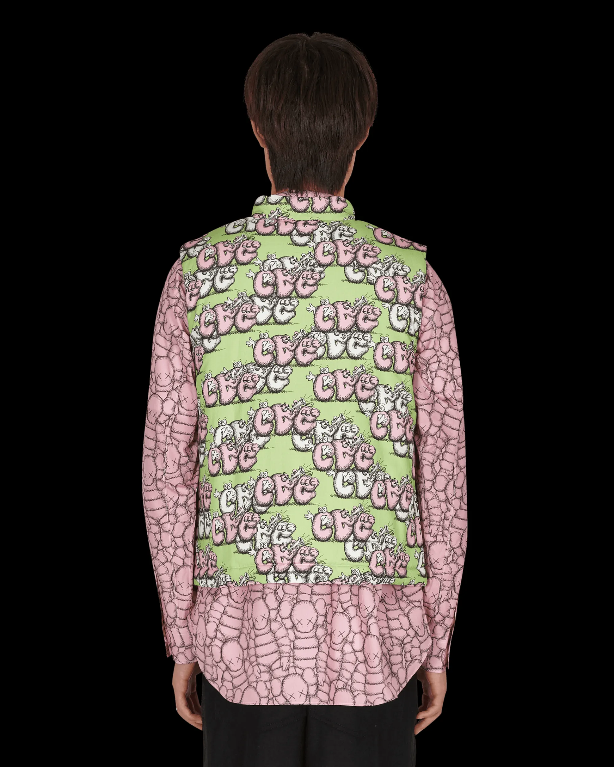 Comme Des Garçons Shirt Coats And Jackets^KAWS Padded Vest Multicolor