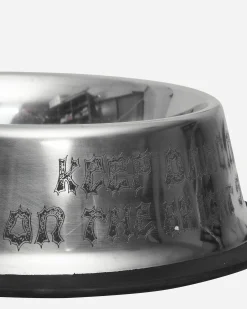 Paccbet Equipment^Keep Dancing Dog Bowl Metal Silver