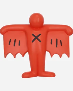 Medicom Home^Keith Haring Flying Devil Statue Red