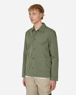 A.P.C. Coats And Jackets^Kerlouan Jacket Green