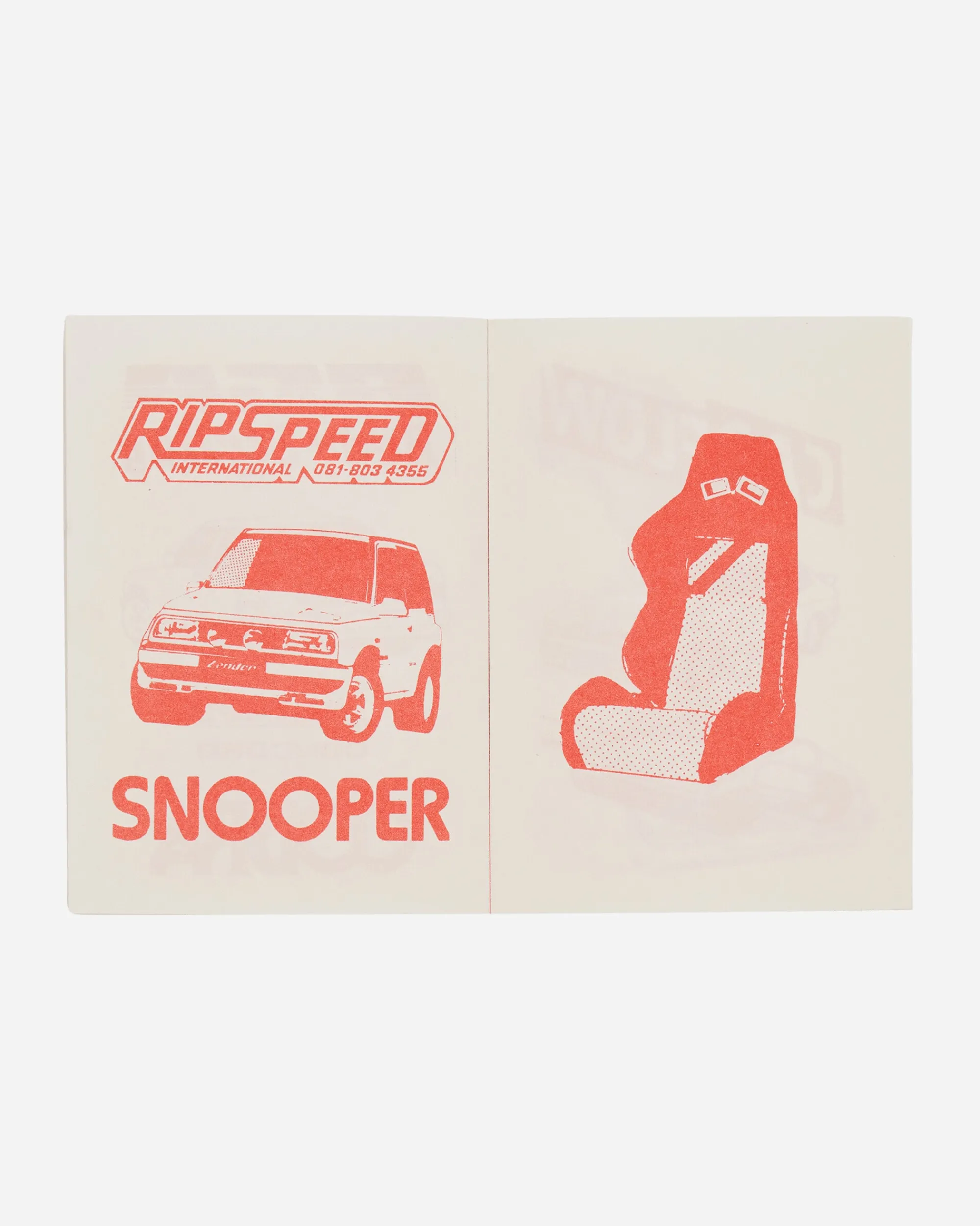 Sprint Magazines Magazines^KFAX15 Boy Racer Bible Zine