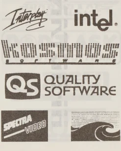 Sprint Magazines Magazines^KFAX4 Logos Of The Early Computer Software Scene Zine