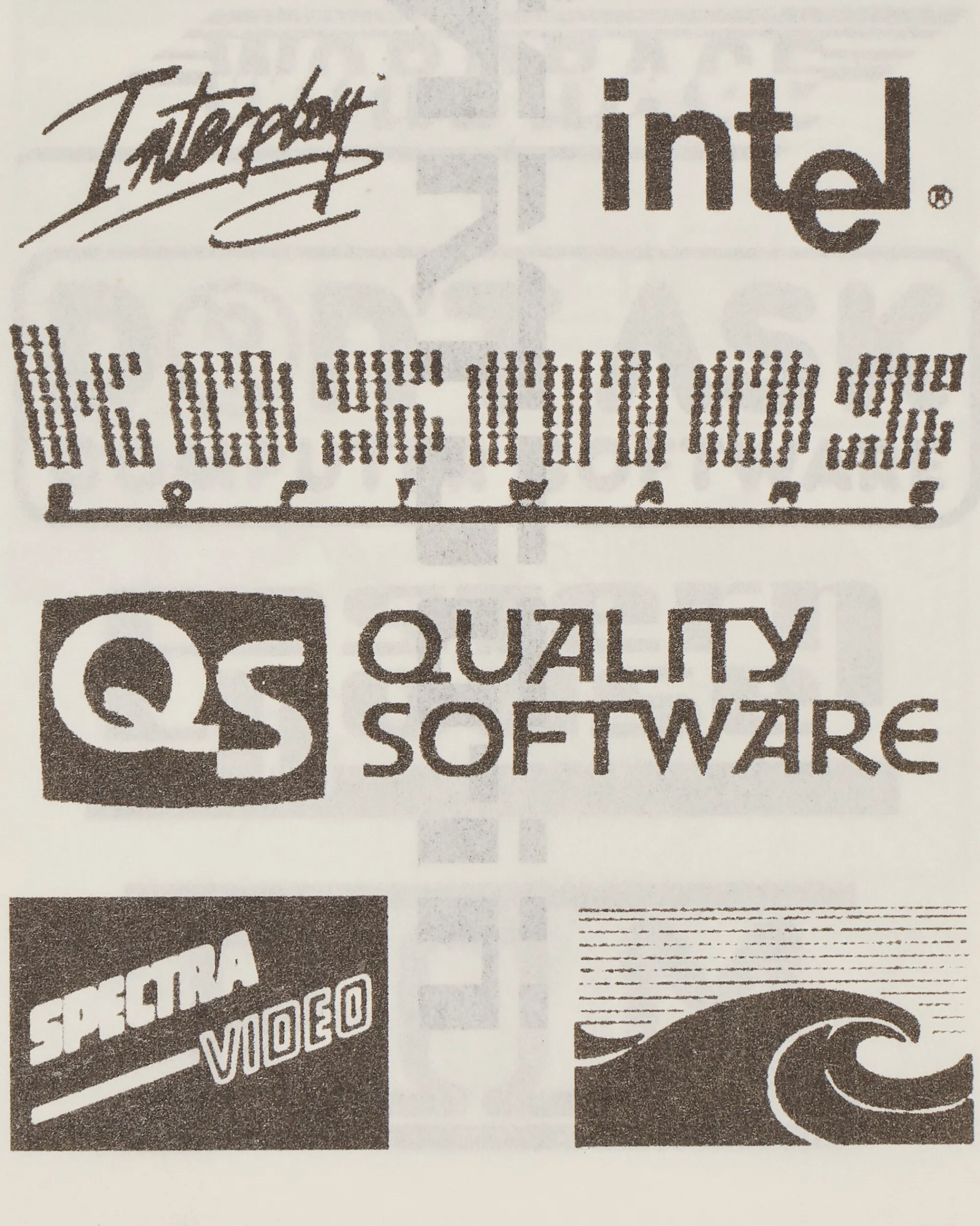 Sprint Magazines Magazines^KFAX4 Logos Of The Early Computer Software Scene Zine