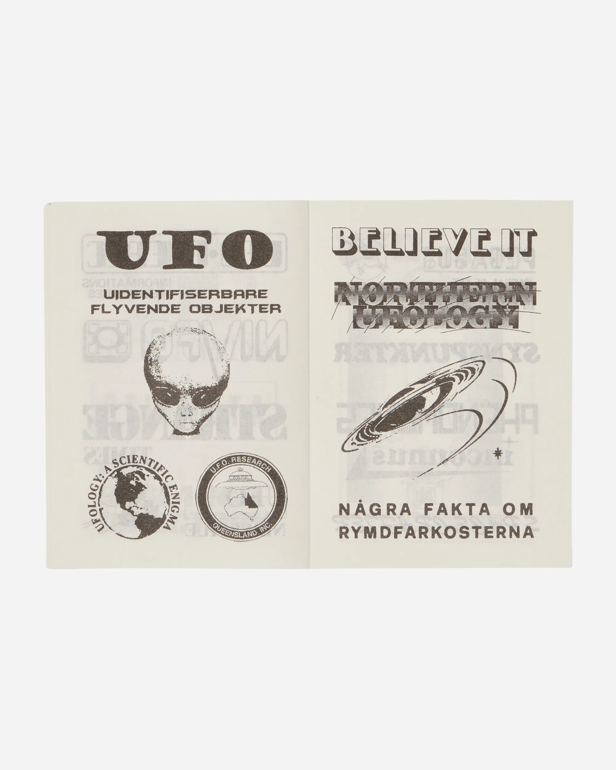 Sprint Magazines Magazines^KFAX12 Logos Of The Early Ufology Scene Zine