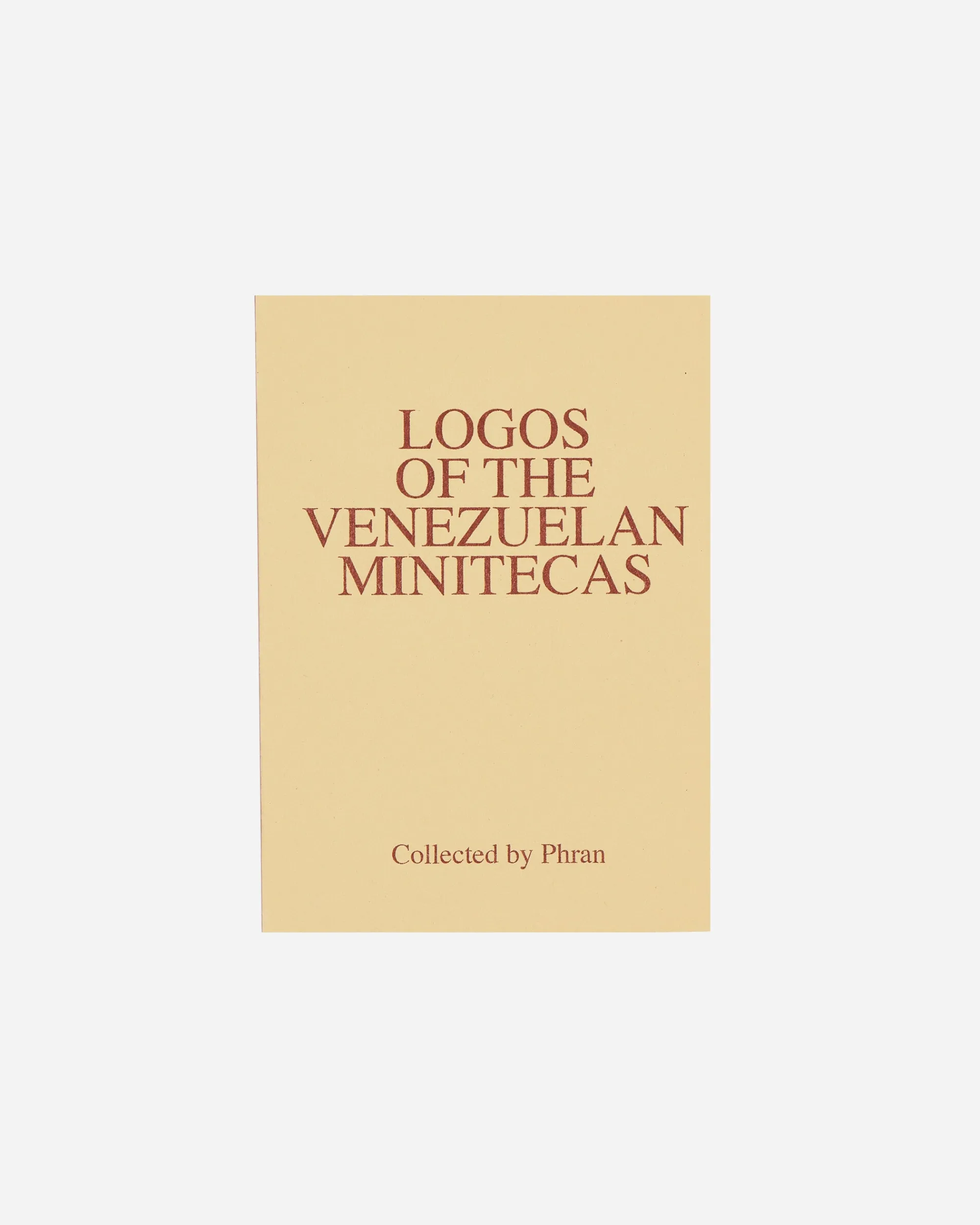 Sprint Magazines Magazines^KFAX14 Logos Of The Venezuelan Minitecas Zine
