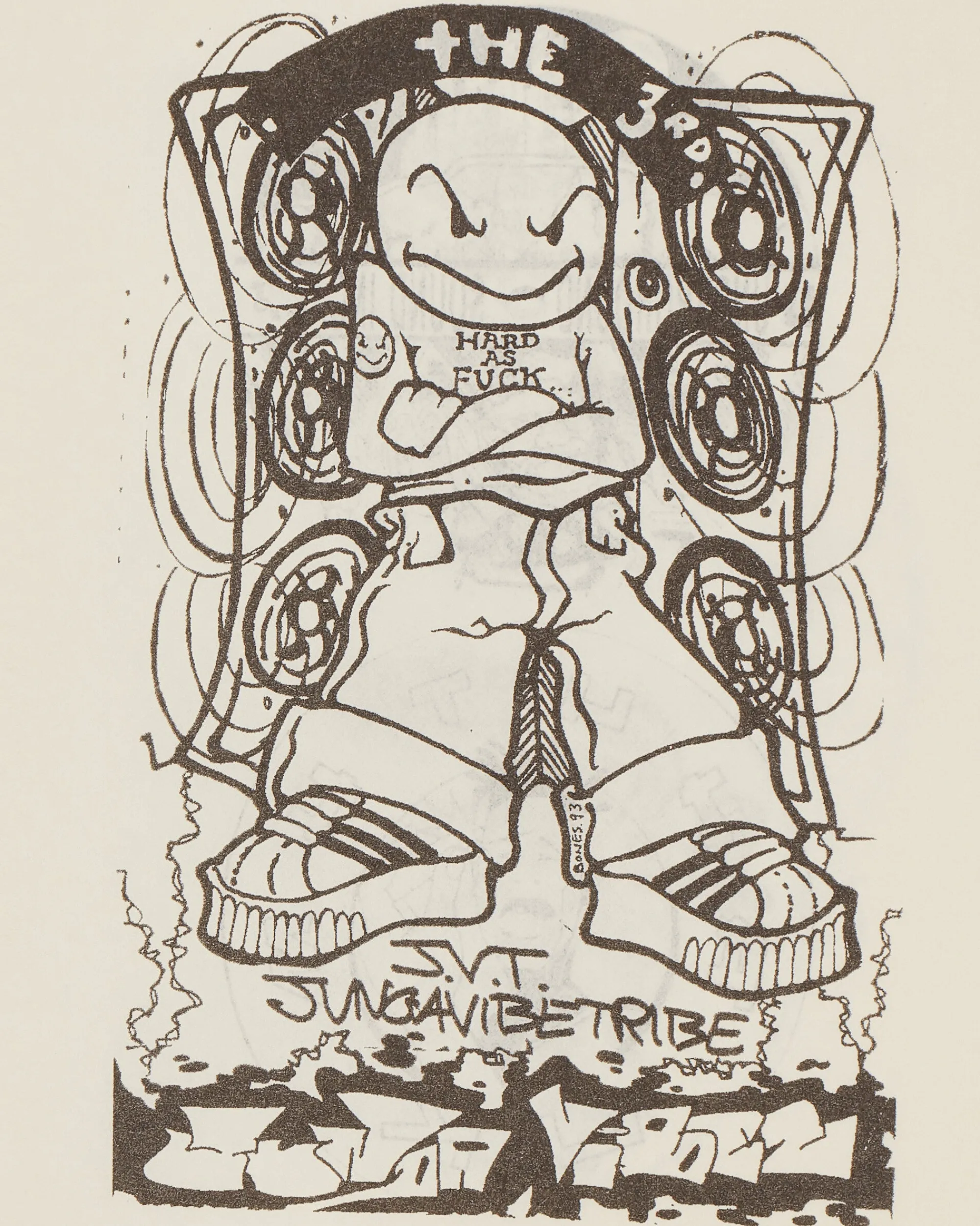 Sprint Magazines Magazines^KFAX5 Rudeboys Mascots Of The Early Hardcore Jungle Rave Scene Zine