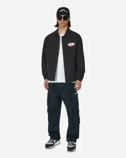 Awake NY Coats And Jackets^King Logo Twill Coaches Jacket Charcoal