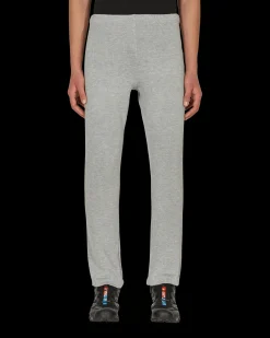 RANRA Pants^Knitted Underlayer Long Pants Grey