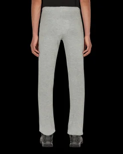 RANRA Pants^Knitted Underlayer Long Pants Grey