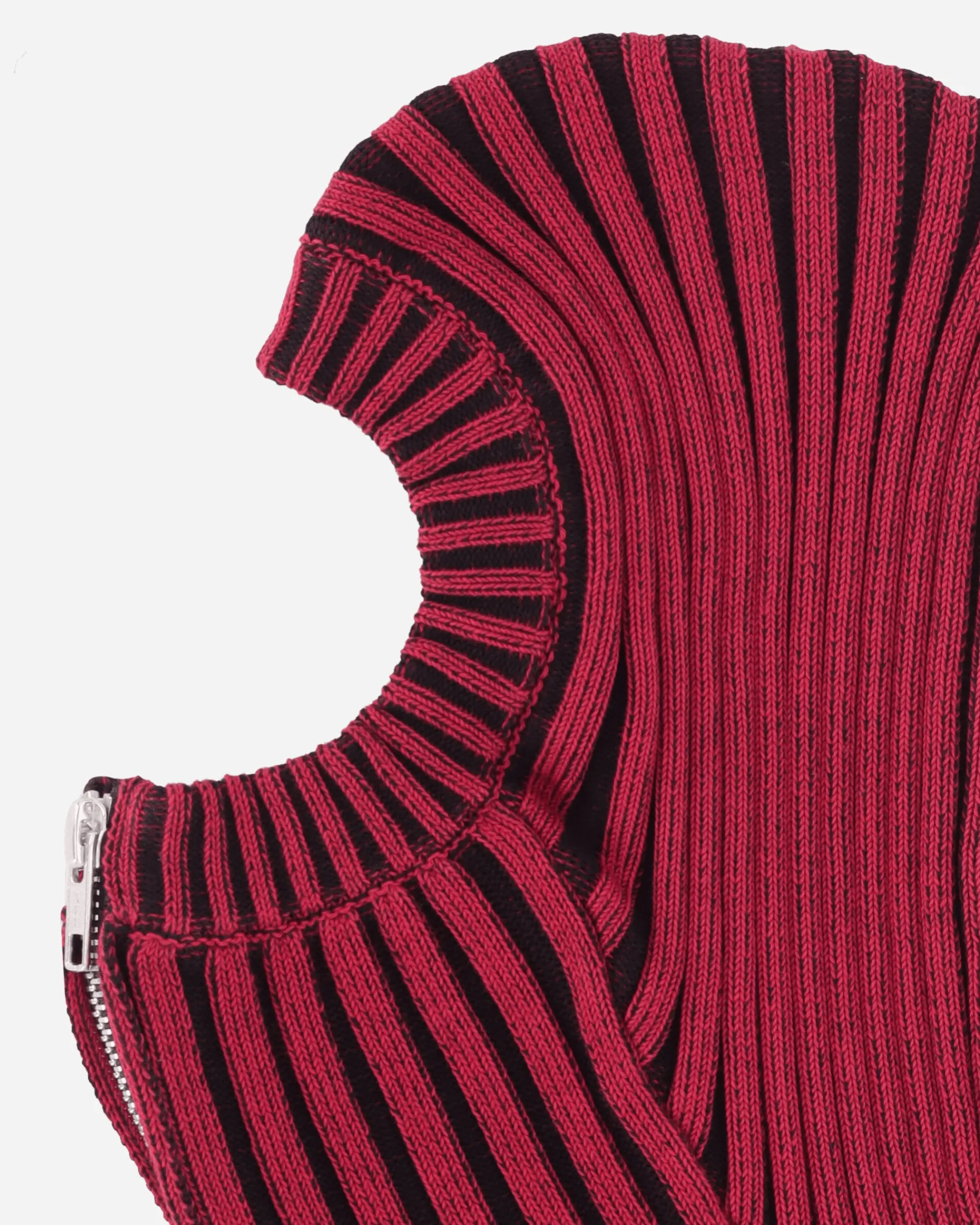 Lueder Hats|Hats^Knitted Zip Balaclava Groppo Red