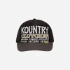 KAPITAL Hats|Hats^Kountry Pearl Clutcher Trucker Cap Black / Grey