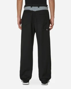 Kiko Kostadinov Pants^Kreuk Tailored Trousers Crow Black
