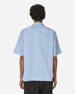 OAMC Shirts^Kurt Stripes Shirt Light Blue