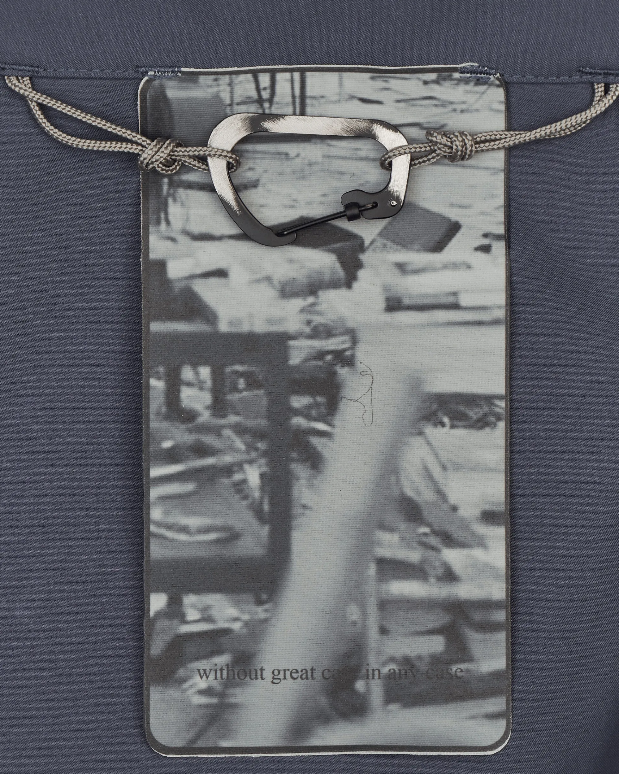 GR10K Bags And Backpacks|Bags And Backpacks^3L Microgrid Pouch Calcite Blue