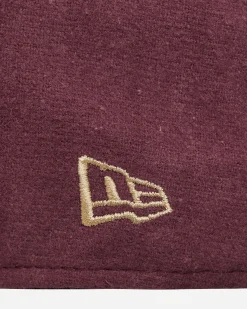 New Era Hats|Hats^LA Dodgers Moleskin Crown 9FORTY A-Frame Adjustable Cap Dark Purple