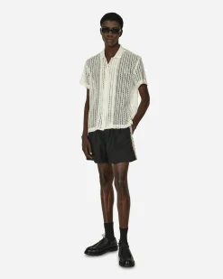 Bode Shorts^Lacework Shorts Black