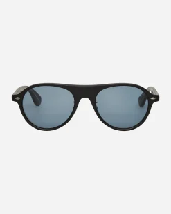 Garrett Leight Eyewear|Eyewear^Lady Eckhart Sunglasses Matte Black