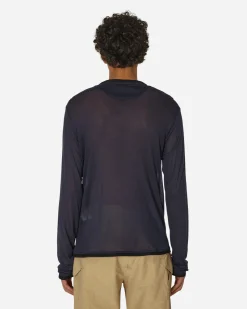 RANRA T-Shirts^Langur Longsleeve T-Shirt Navy