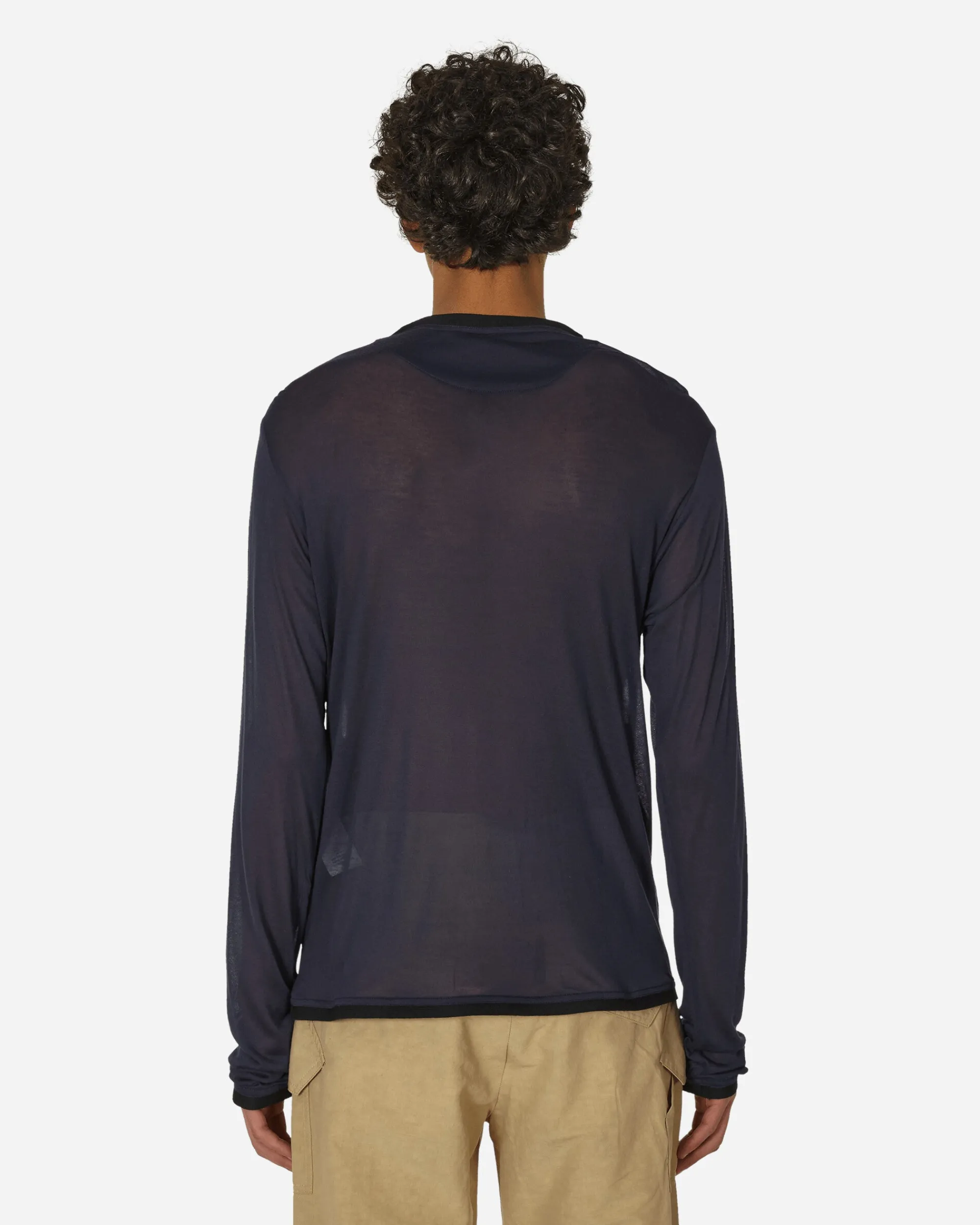 RANRA T-Shirts^Langur Longsleeve T-Shirt Navy