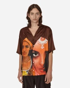 Ahluwalia Shirts^Lateo Shirt Brown