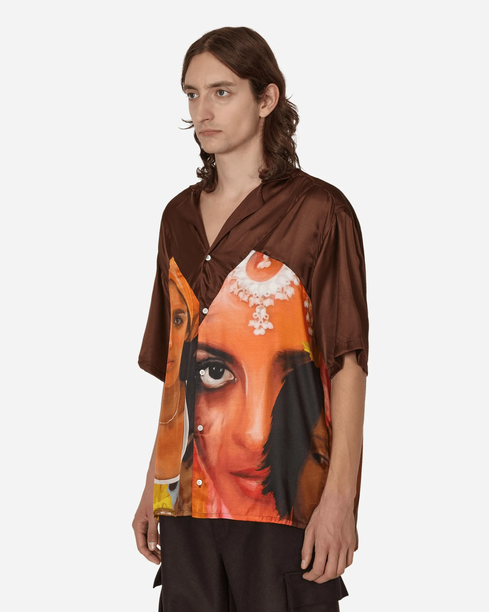 Ahluwalia Shirts^Lateo Shirt Brown