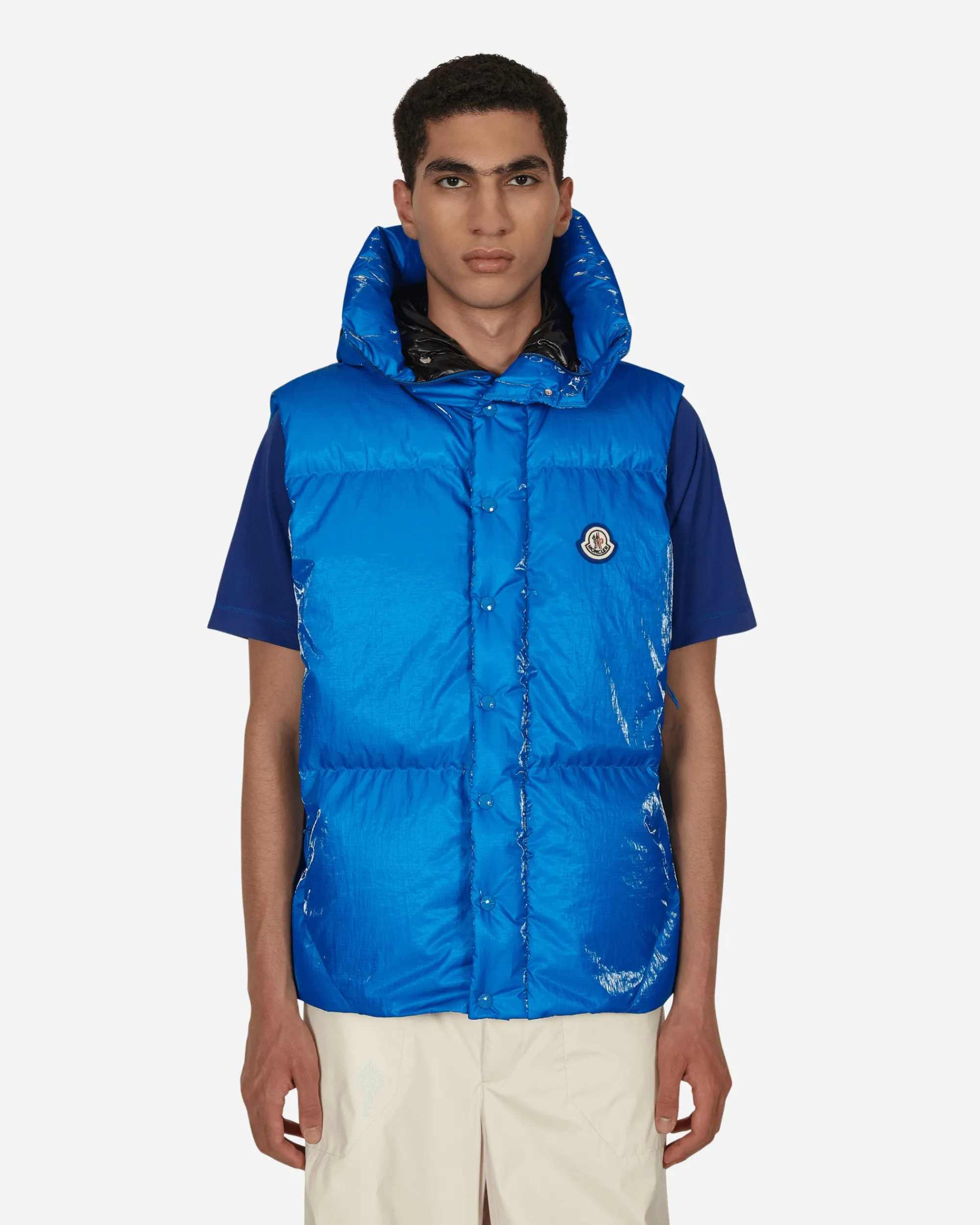 Moncler Coats And Jackets^Lawu Down Vest Blue