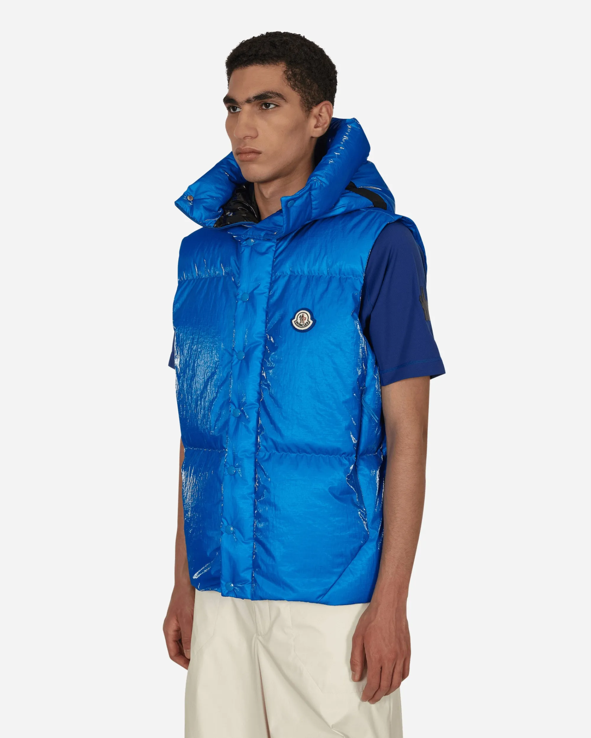 Moncler Coats And Jackets^Lawu Down Vest Blue