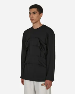 Comme Des Garçons Homme Plus T-Shirts^Layered Longsleeve T-Shirt Black