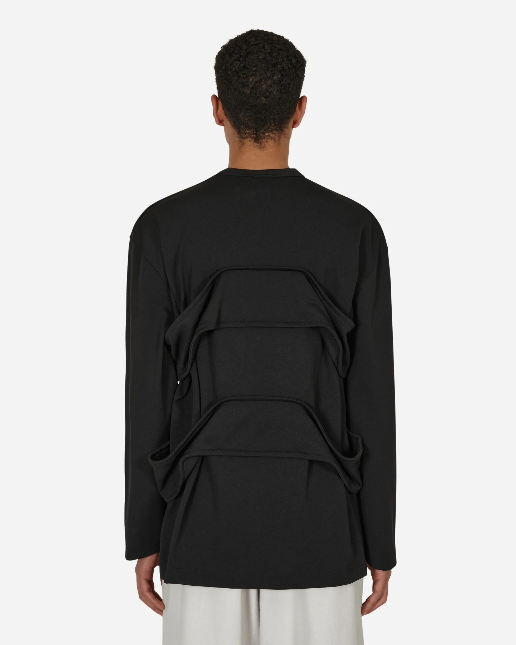 Comme Des Garçons Homme Plus T-Shirts^Layered Longsleeve T-Shirt Black