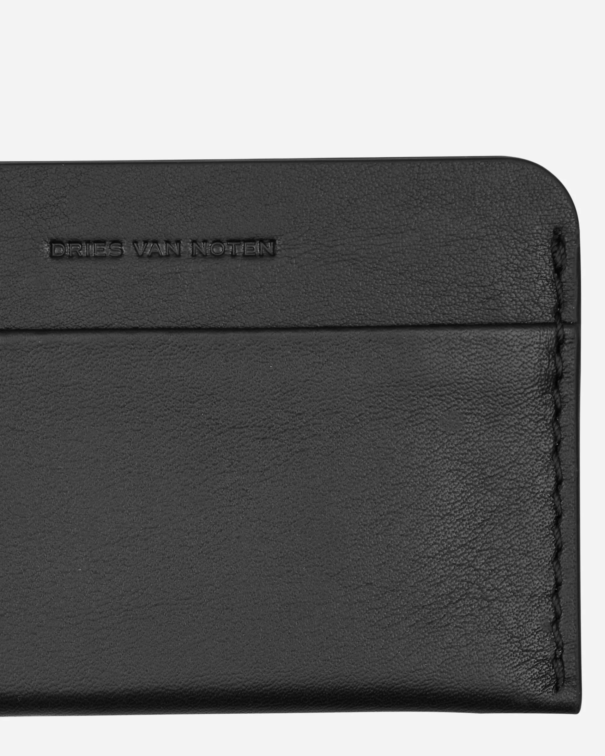 Dries Van Noten Wallets And Cardholders|Wallets And Cardholders^Leather Cardholder Black