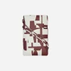 Dries Van Noten Tech And Audio^Leather iPhone Case Red