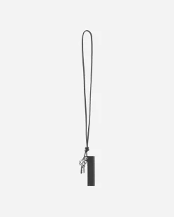1017 ALYX 9SM Jewellery|Jewellery^Leather Keychain Black