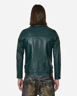 Undercover Coats And Jackets^Leather Rider Jacket Green