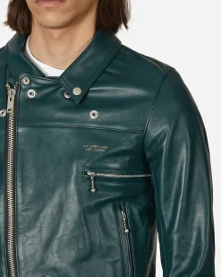 Undercover Coats And Jackets^Leather Rider Jacket Green