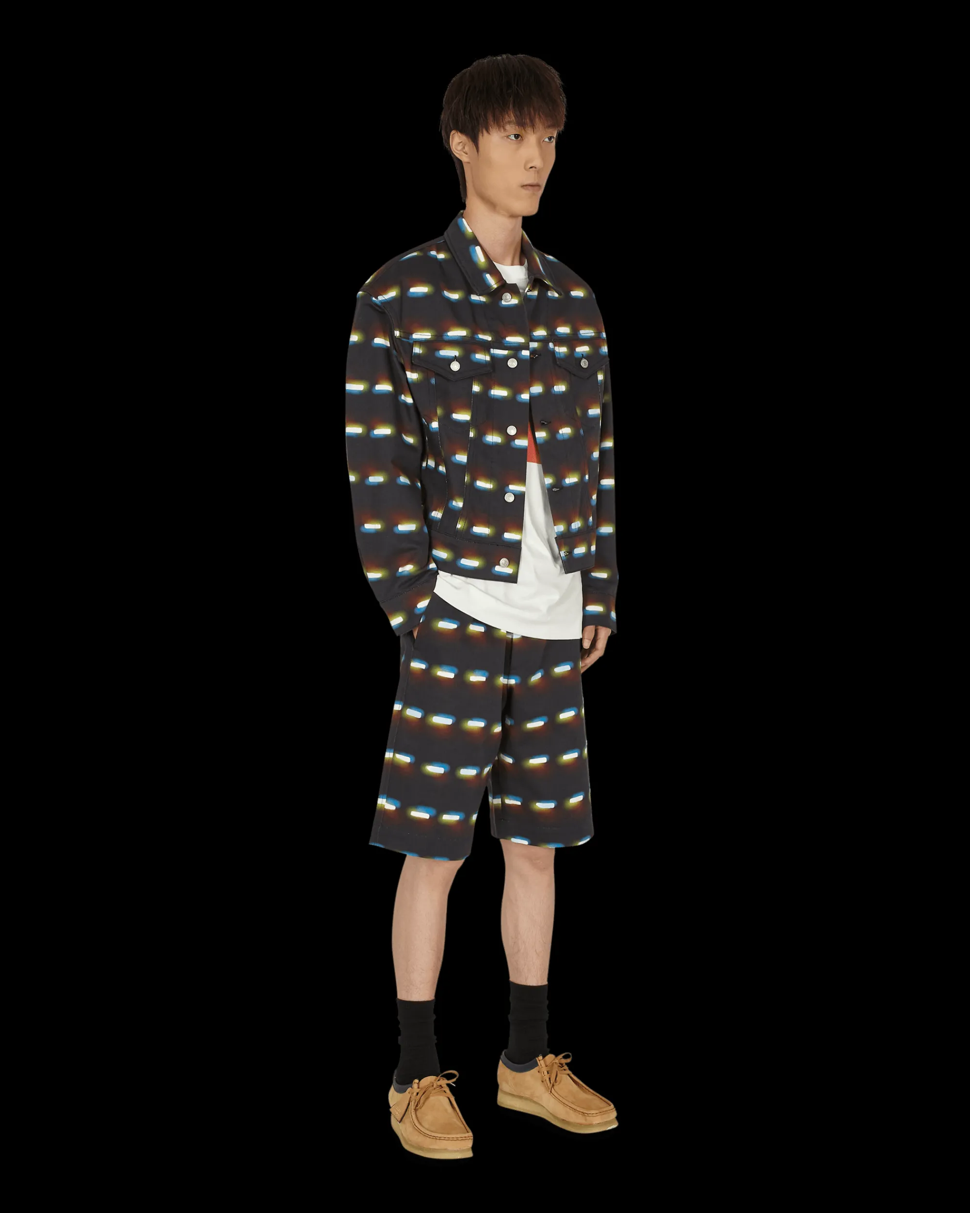 Dries Van Noten Shorts^Len Lye Penny Shorts Black