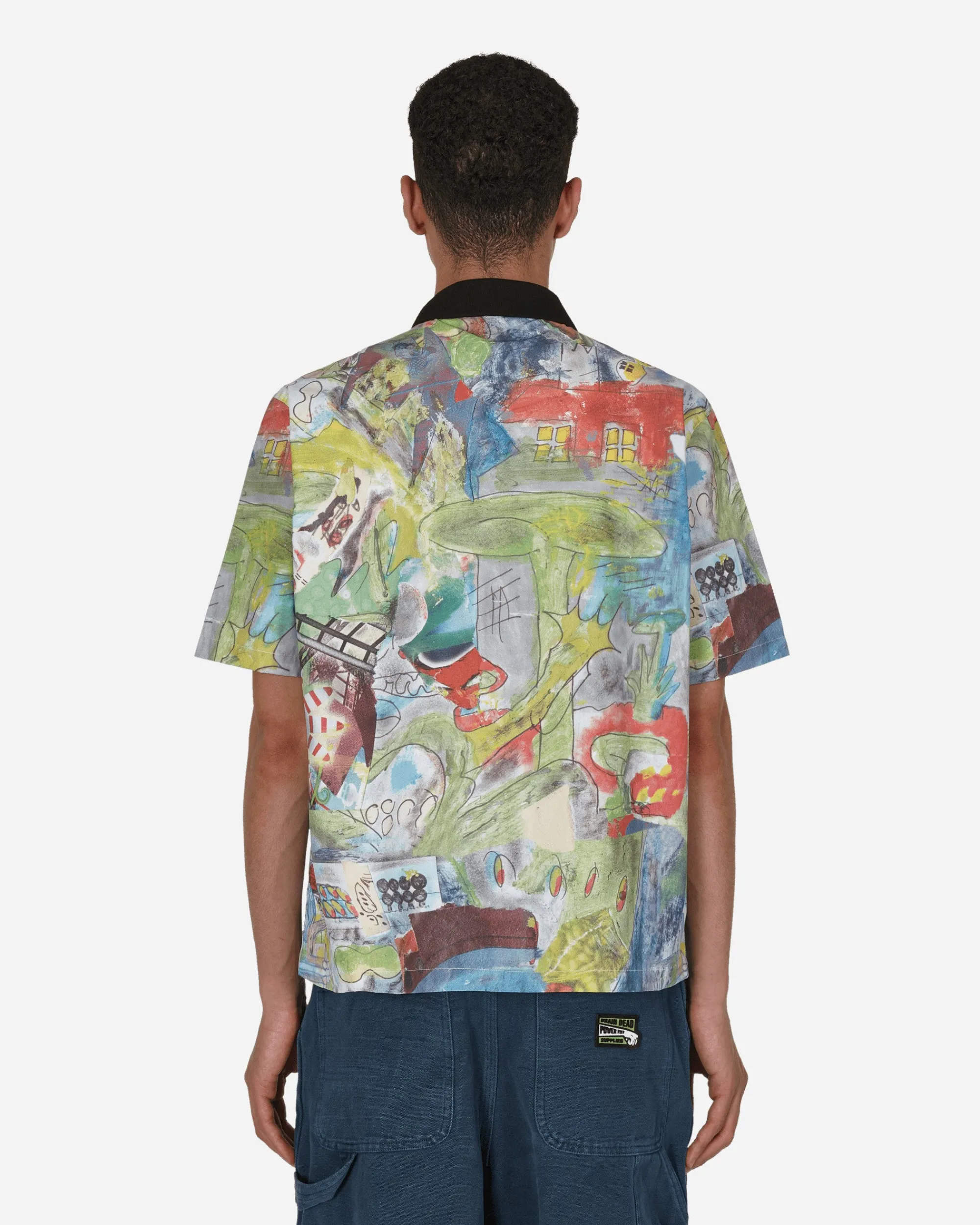 Brain Dead Shirts^Leomis World Shortsleeve Shirt Multicolor